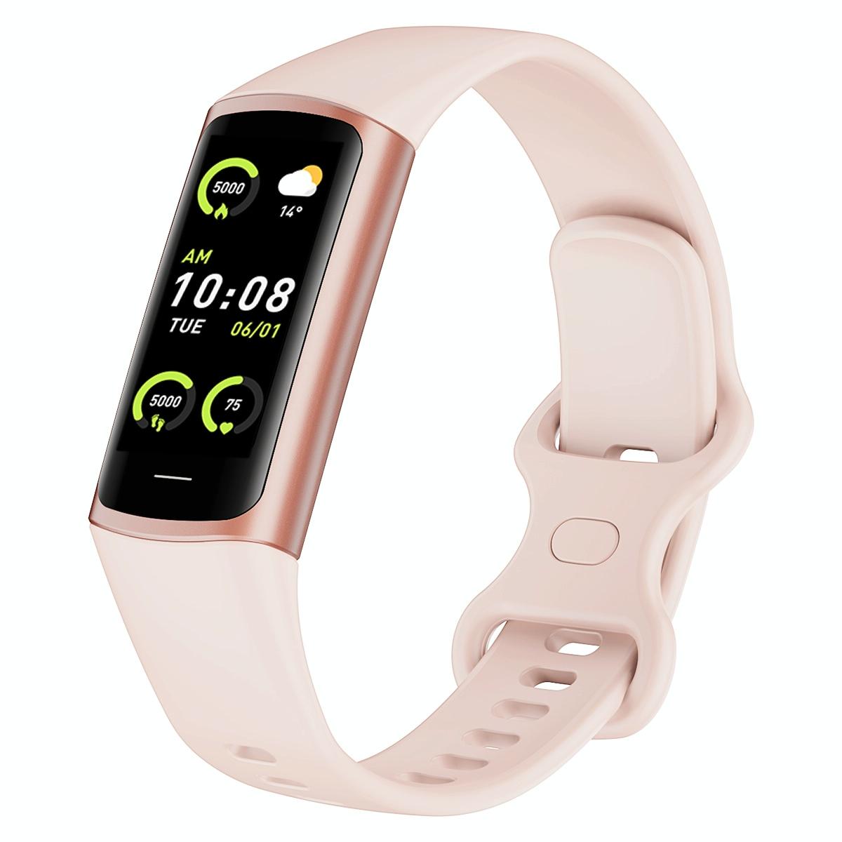 Waterproof C68L Fitness Tracker - Ip67 - Black 13