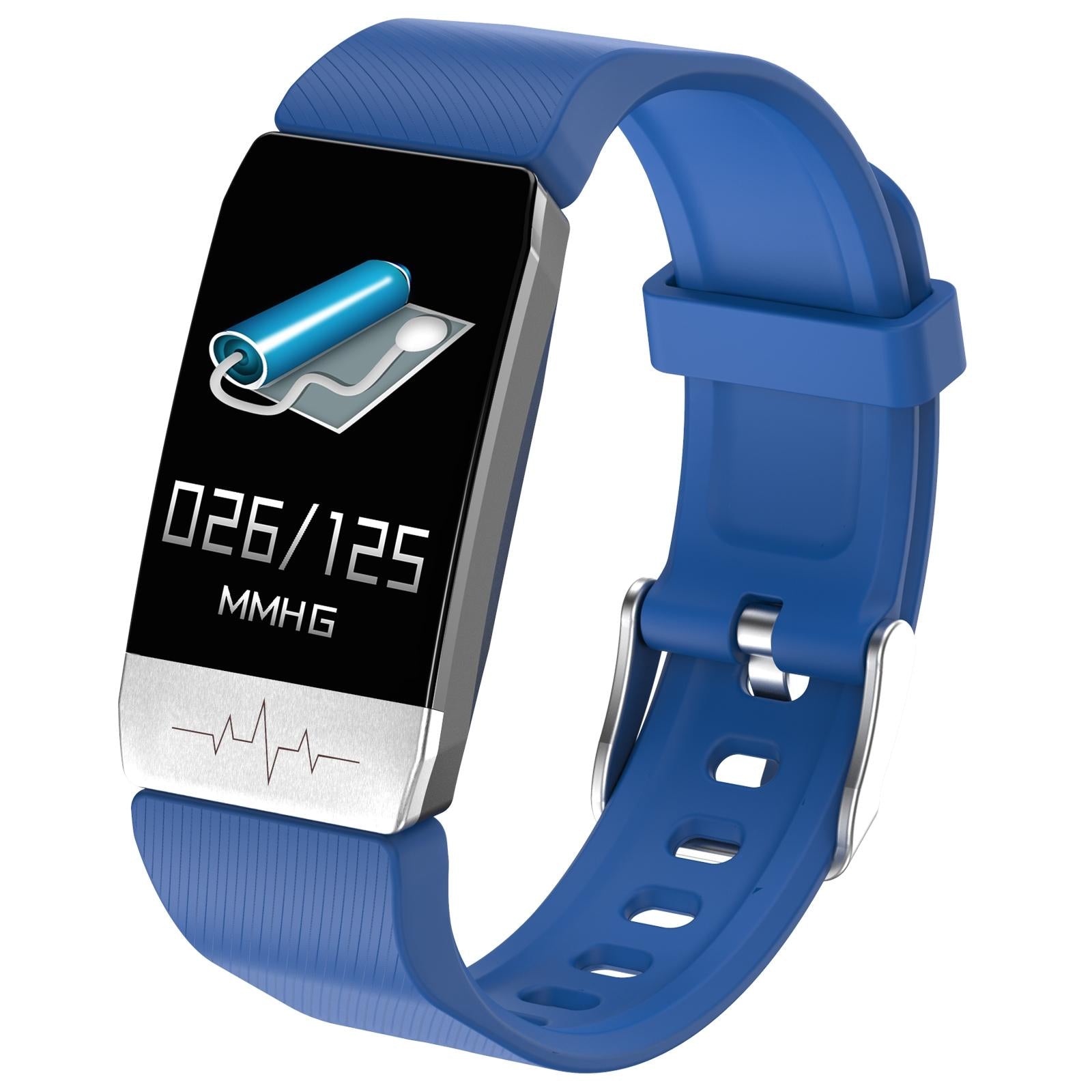 Waterproof Smart Bracelet With Blood Oxygen & Heart Rate Monitoring - Blue 3