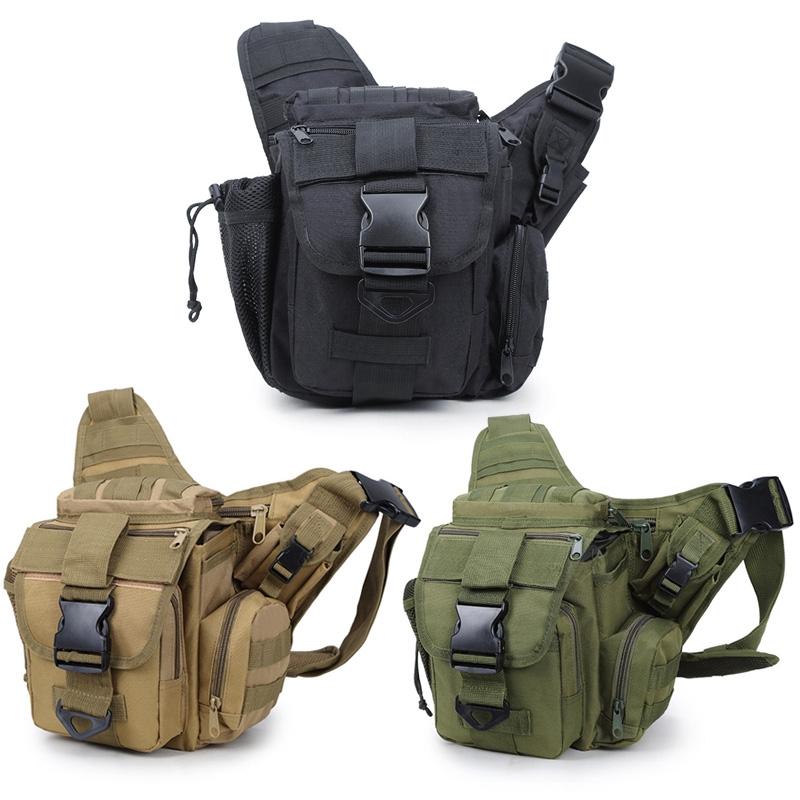 Waterproof One Shoulder Camera Bag - Army Green 9
