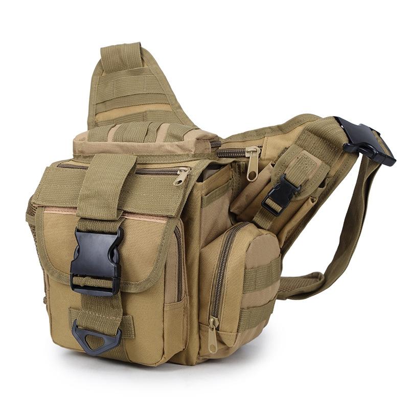 Waterproof One Shoulder Camera Bag - Army Green 12