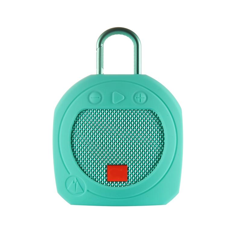 Protective Cover for Jbl Clip 3 Bluetooth Speaker - Anti-fall Silicone Storage - Medium Gray