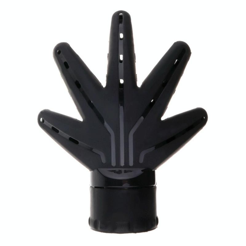 Palm Shaped Hair Dryer Cover For Drying & Shaping Fits Most Brands - Green 5
