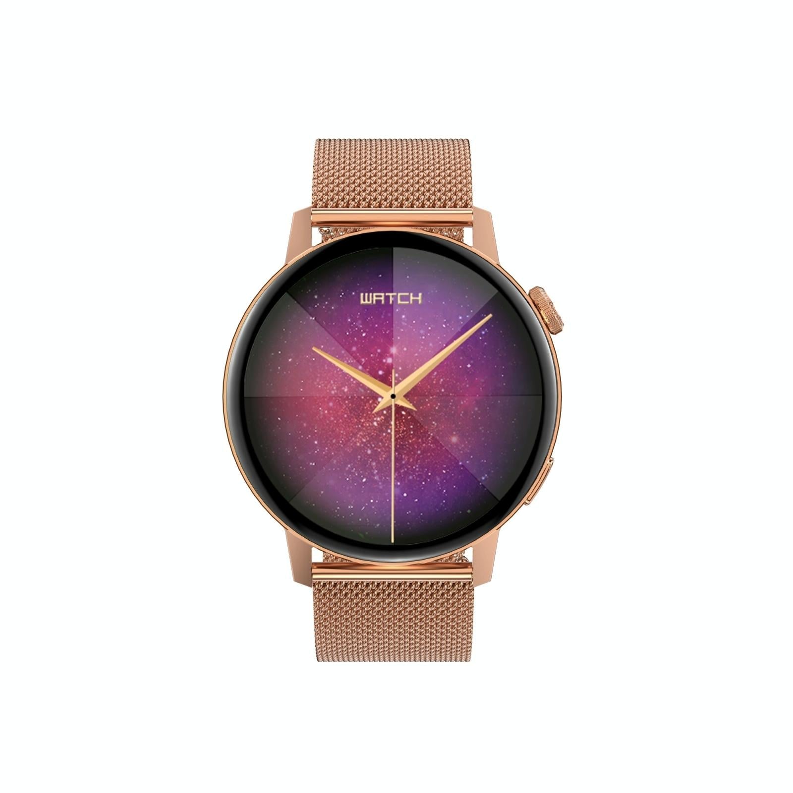 Smart Steel Watch With Colour Screen - Gold 3