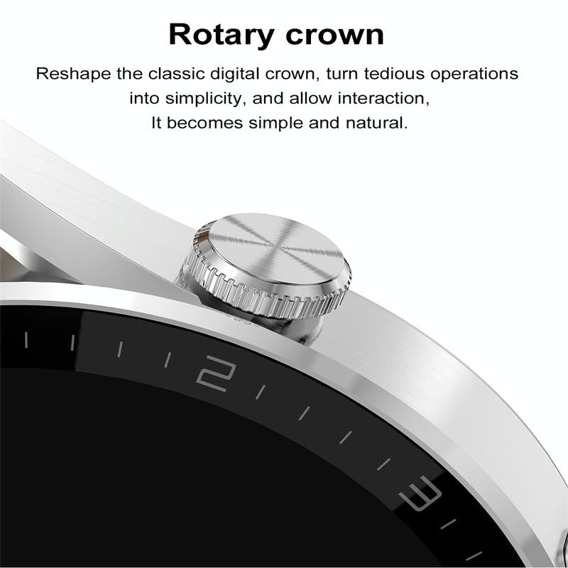 Smart Steel Watch With Colour Screen - Gold 6