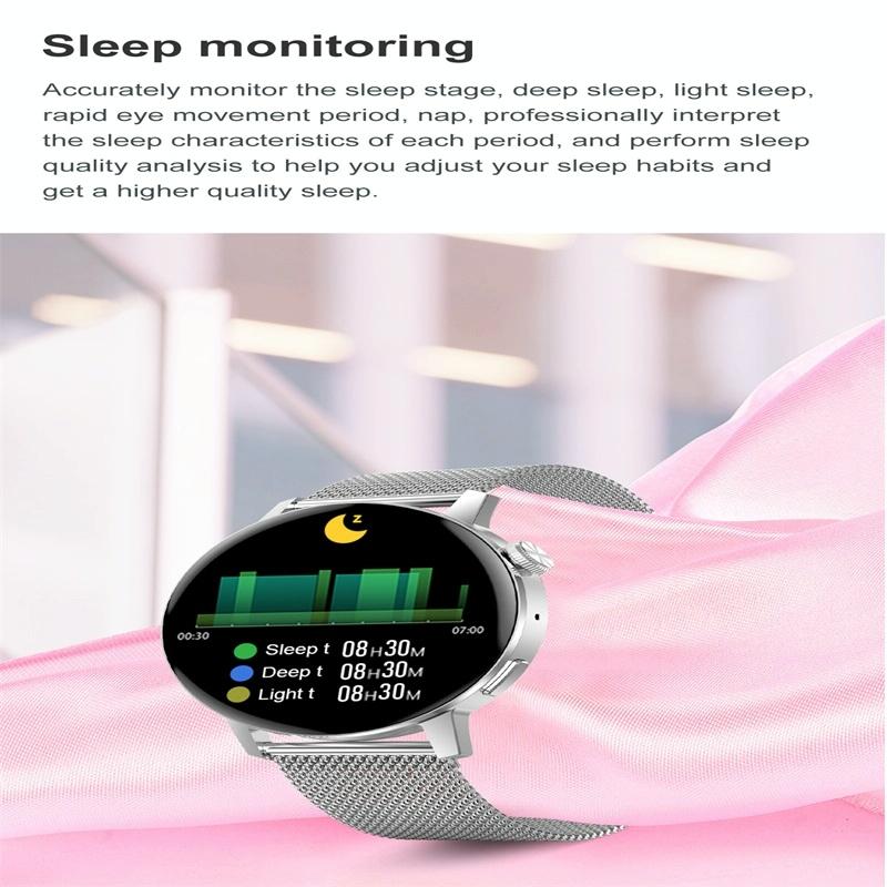 Smart Steel Watch With Colour Screen - Gold 7