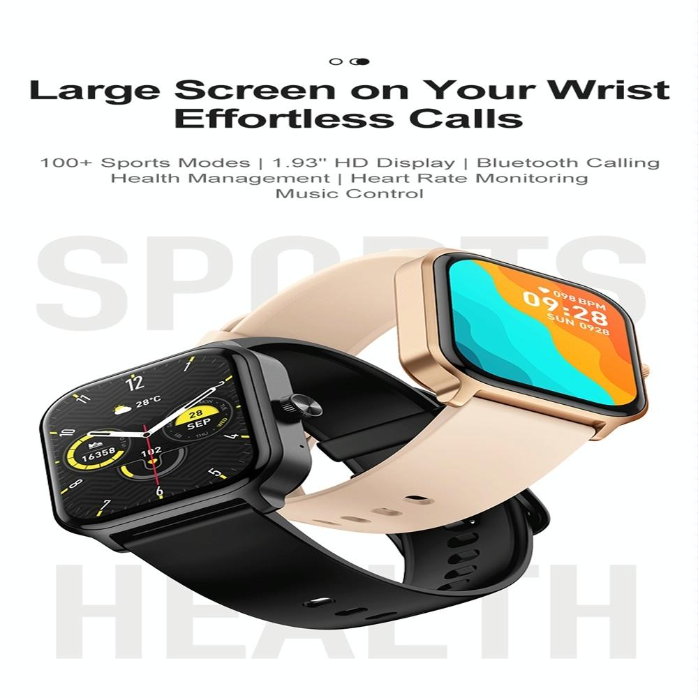 1.93 Inch Colour Screen Smart Watch Support Bluetooth Call / Health Monitoring - Blue 6