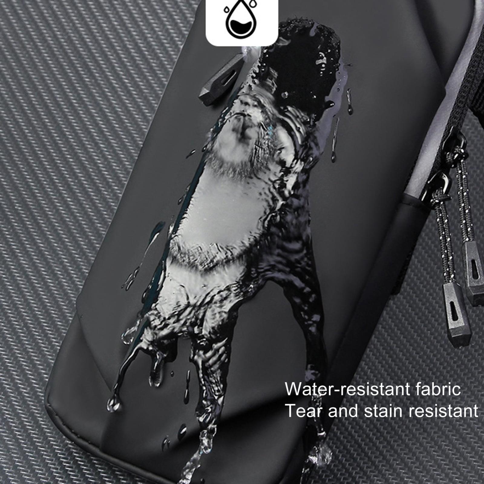 Multi Function Crossbody Bag For Outdoor Sports Fits Mobile Phones Men And Women - Black 14