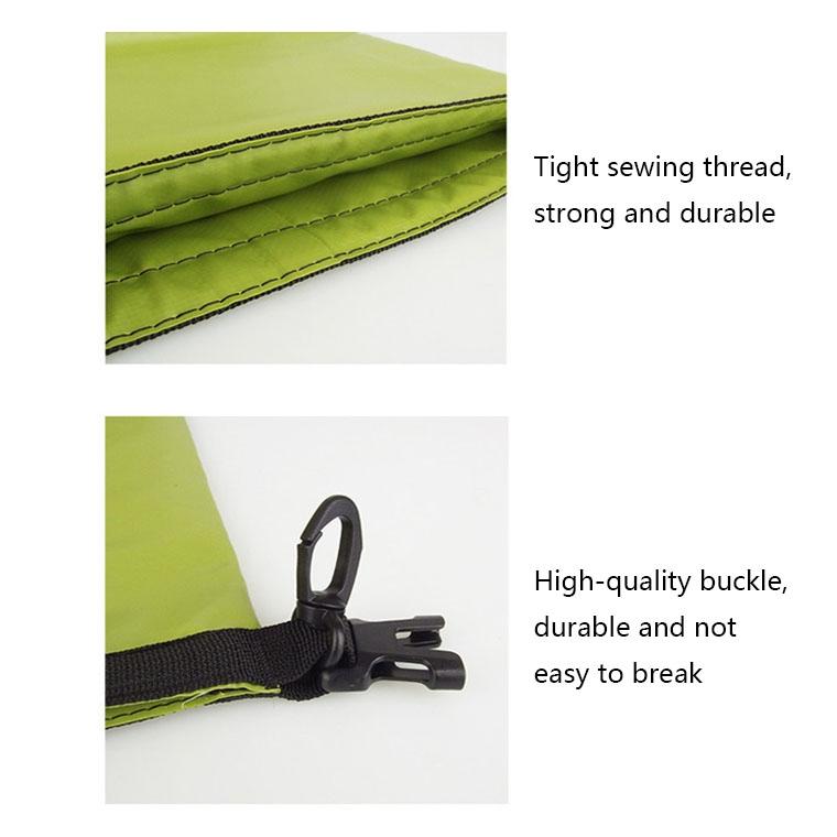 Waterproof Outdoor Swimming Bag Scratch Resistant Fits Most Devices - Bean Green 5