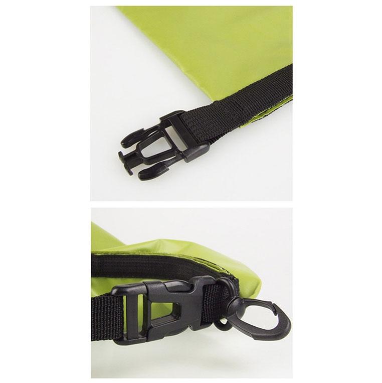 Waterproof Outdoor Swimming Bag Scratch Resistant Fits Most Devices - Bean Green 6
