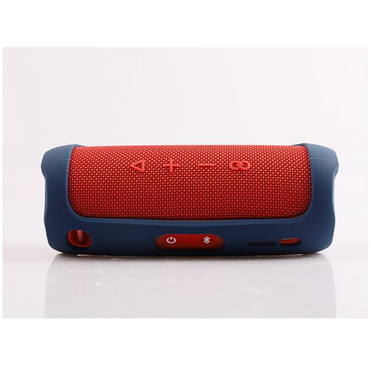 Eco-friendly Silicone Case for Jbl Flip 5 Bluetooth Speaker - Navy Blue