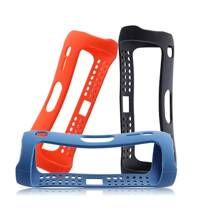 Eco-friendly Silicone Case for Jbl Flip 5 Bluetooth Speaker - Navy Blue 3