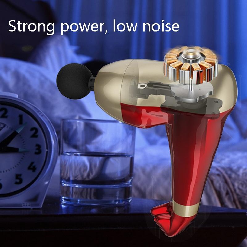 Arm Shape Usb Massage Gun For Muscle Relaxation - Black 6