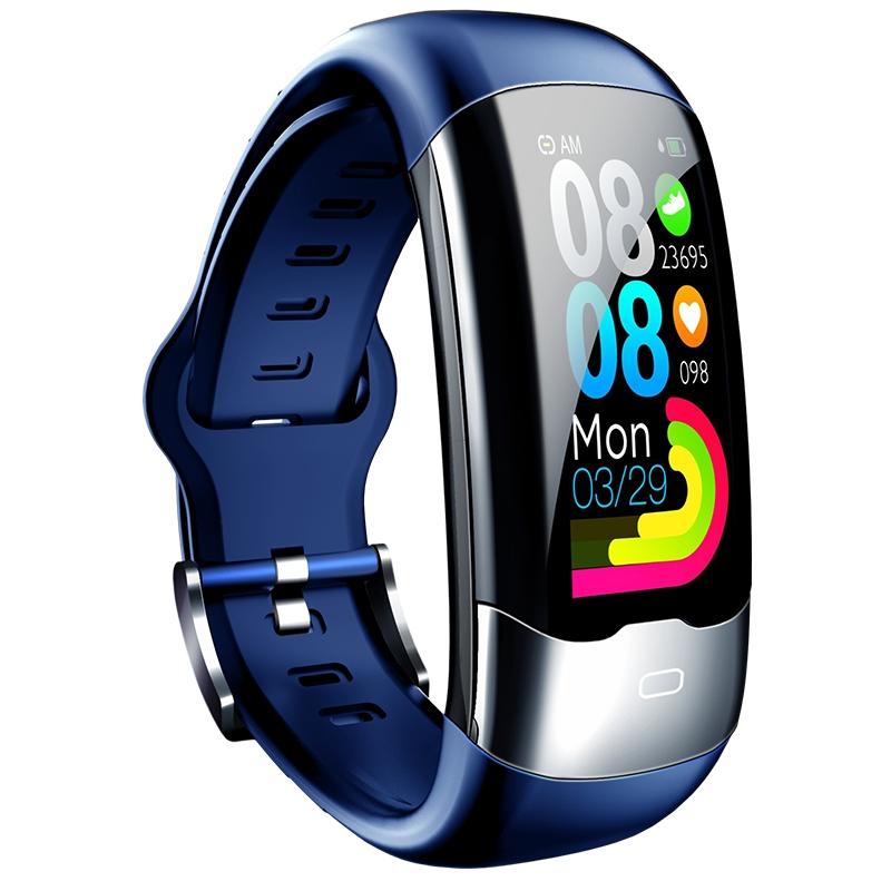 Smart Bracelet With Heart Rate And Blood Glucose Monitoring - Tft Hd - Red 10