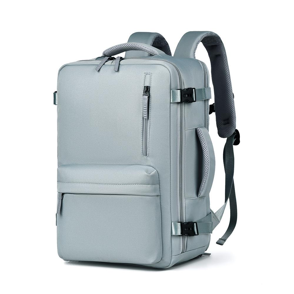 Spacious Travel Backpack For Laptops - Light Blue