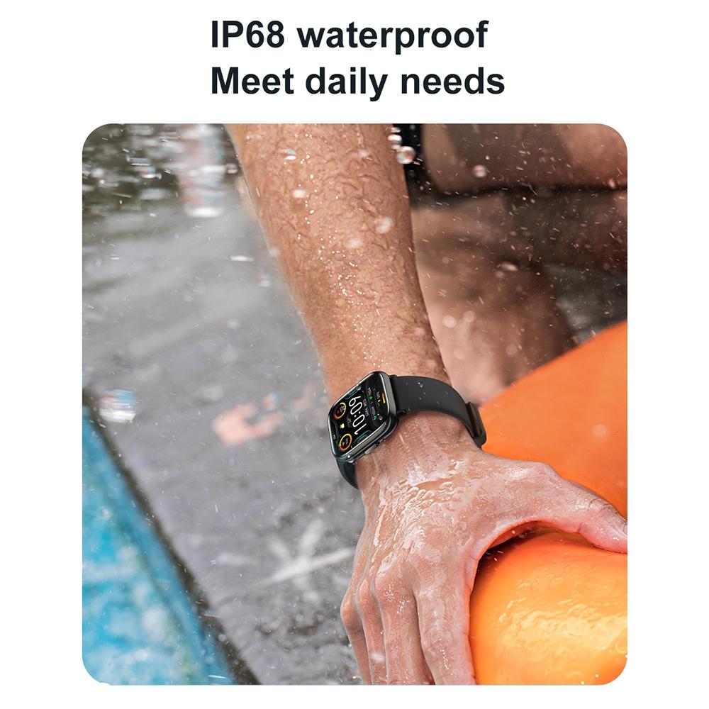 Waterproof Smart Watch With Blood Oxygen Monitoring - Ip68 - Green 4