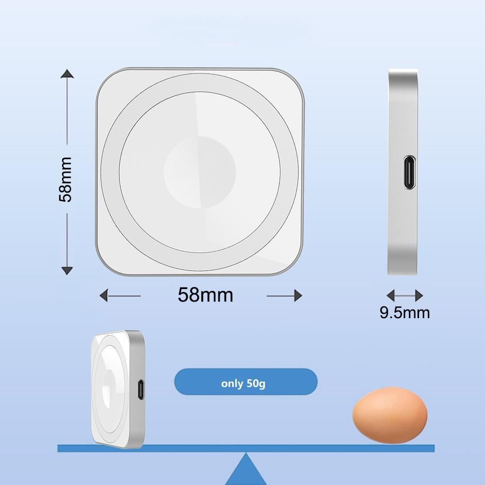 15W 3 In 1 Magnetic Wireless Charger For Smart Devices - Black 5