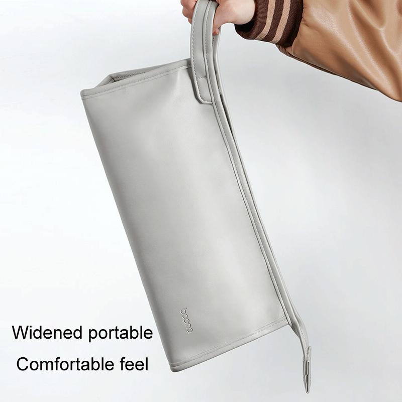 Leather Organizer for Dyson Hair Dryer - Ds001 - Light Apricot 4