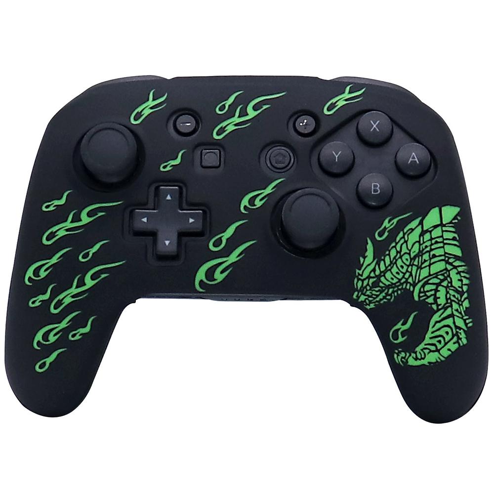Nintendo Switch Pro Silicone Sleeve - Soft and Protective - Green 9
