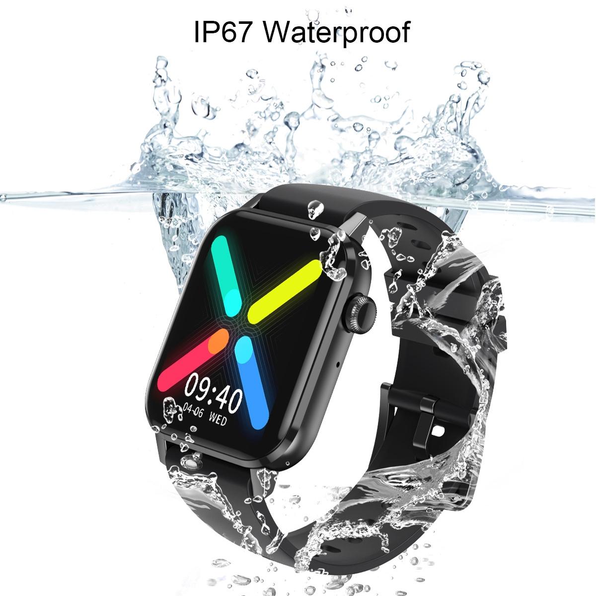 1.69 Inch Multifunctional Heart Rate Smart Watch - Pink 3