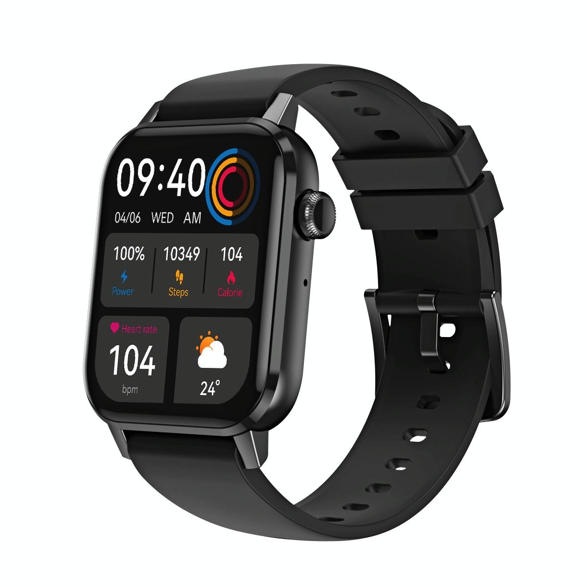 1.69 Inch Multifunctional Heart Rate Smart Watch - Pink 10