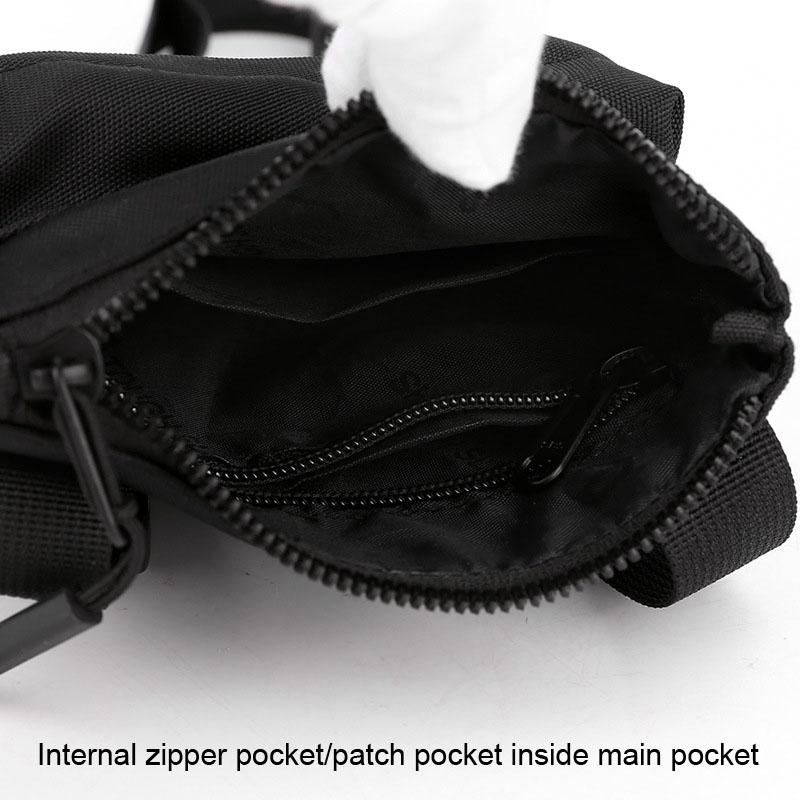 Compact Dark Blue Men's Shoulder Bag For Outdoor Sports 8