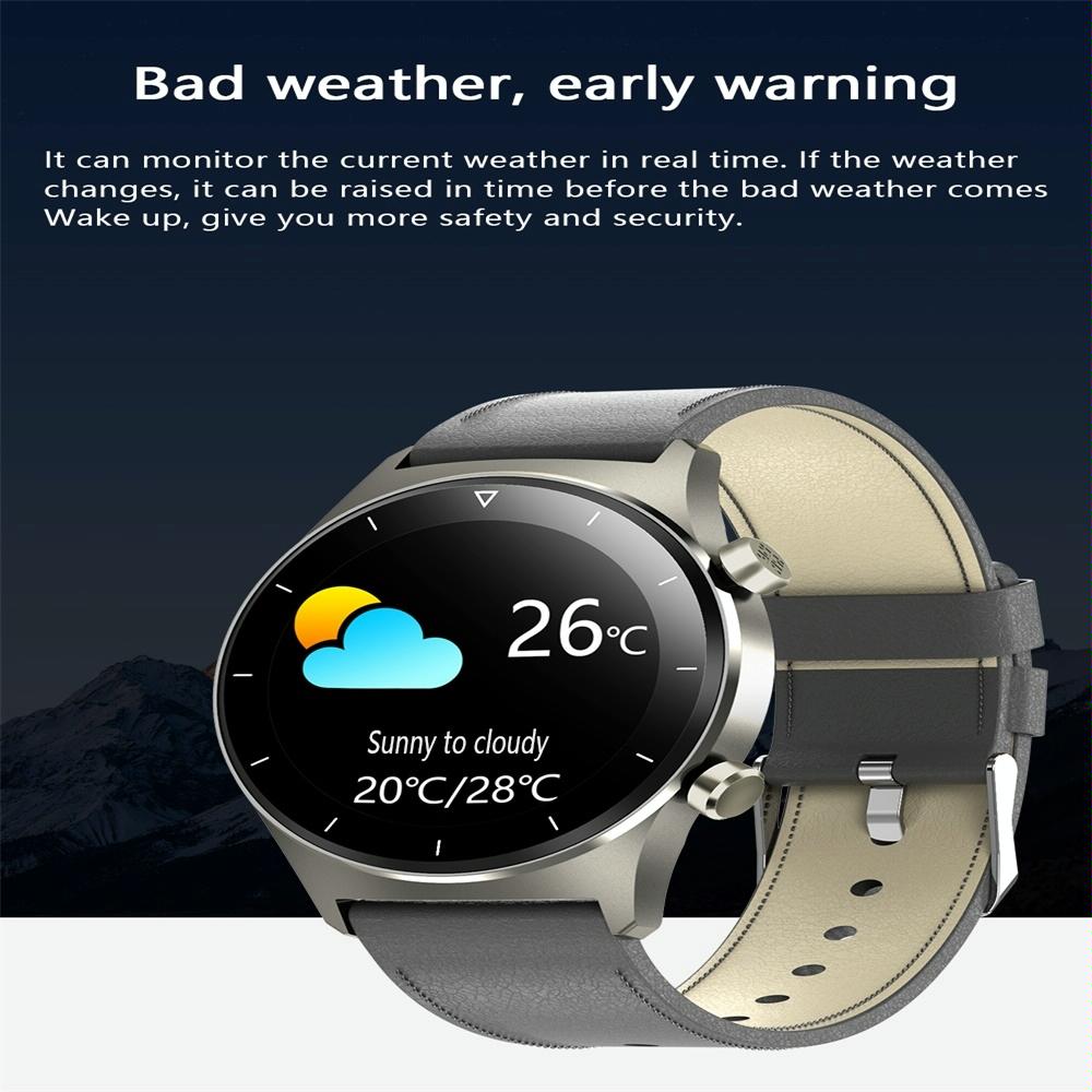 Waterproof Smart Watch With Heart / Bp / Oxygen / Sleep Monitoring - Ip68 - Gold 8