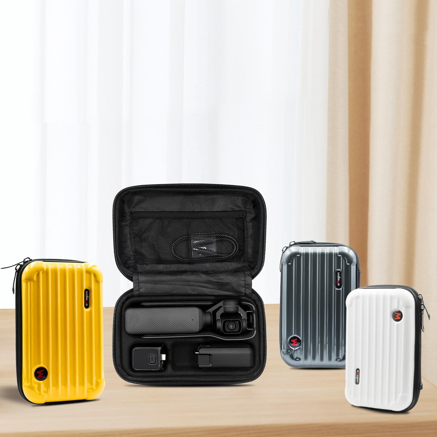 Small Organizer Bag for Sports Camera Accessories 18.5 x 11.5 x 6cm - Pearl White 3