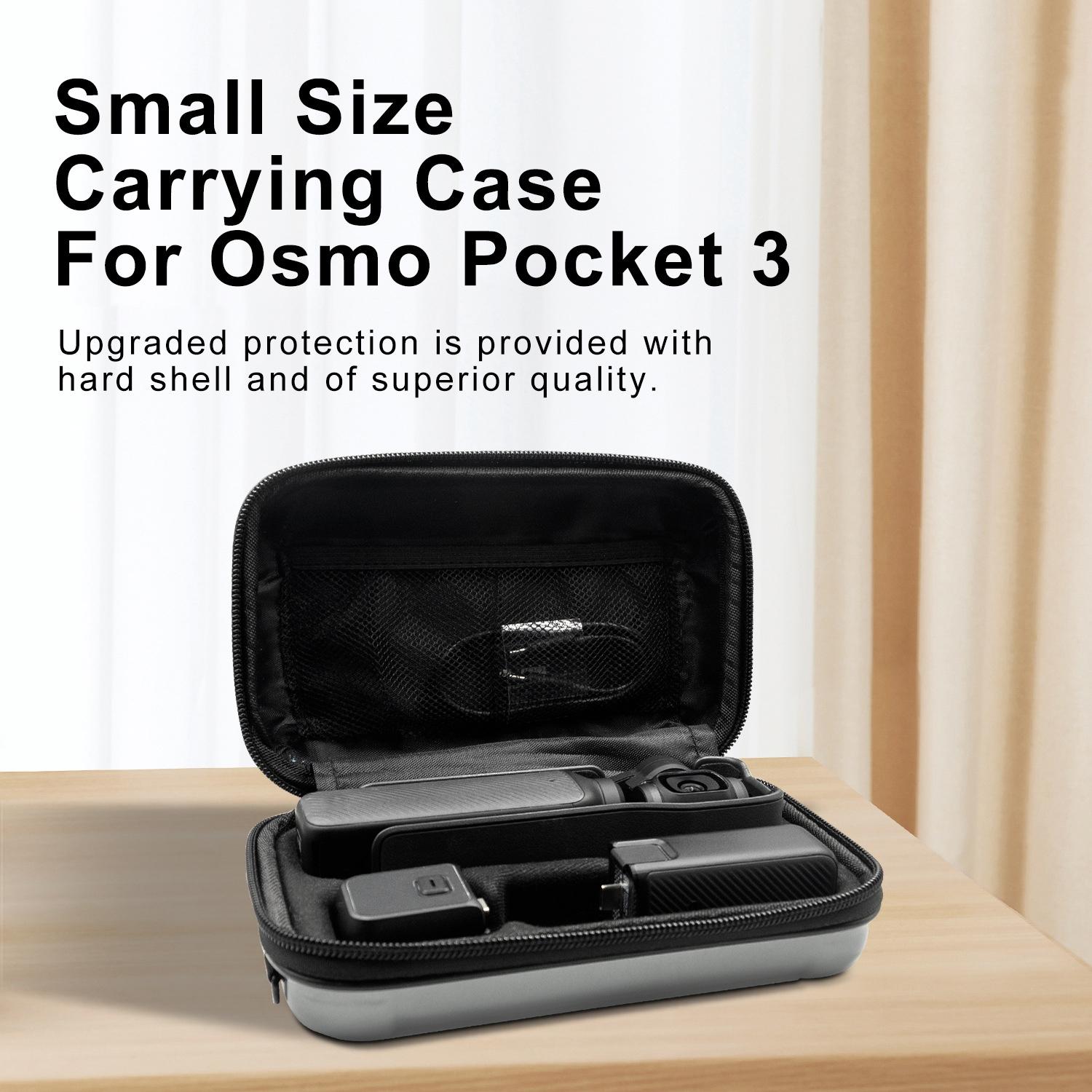 Small Organizer Bag for Sports Camera Accessories 18.5 x 11.5 x 6cm - Pearl White 7