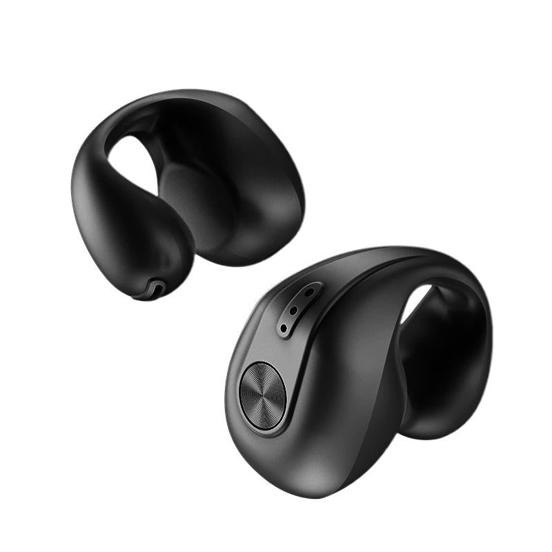 Wireless Dual Ear Bone Conduction Bluetooth Earphones - Mini Sport Clip - White 13