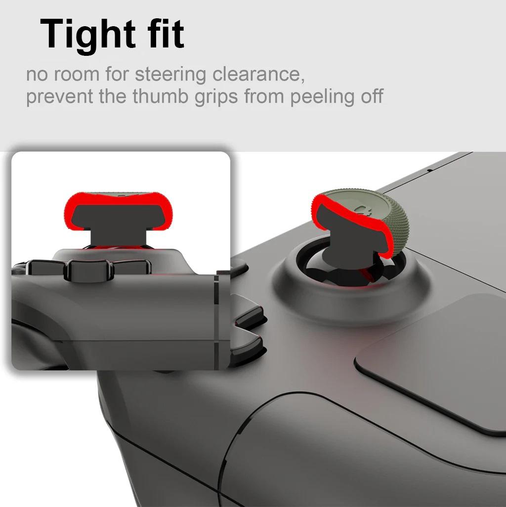 Anti-skid Joystick Cap Set for Steam Deck Console - Button Combo - Purple 6