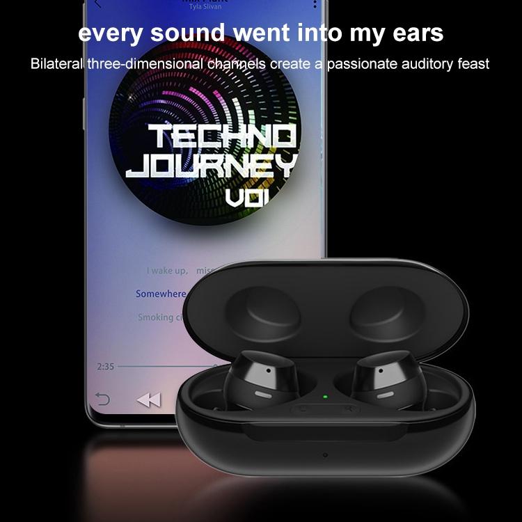 Portable Wireless Bluetooth Earphones - Black R175 - Tbd0548658301C 5