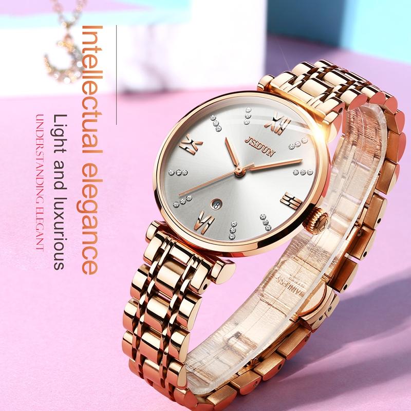 Stylish Waterproof Quartz Watch for Women - Ultra-thin Design - Grey 15