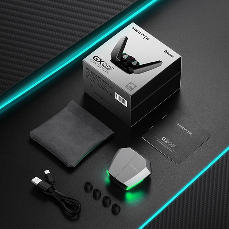Wireless Waterproof Bluetooth Gaming Earbuds - Dustproof - Cosmic Gray 7