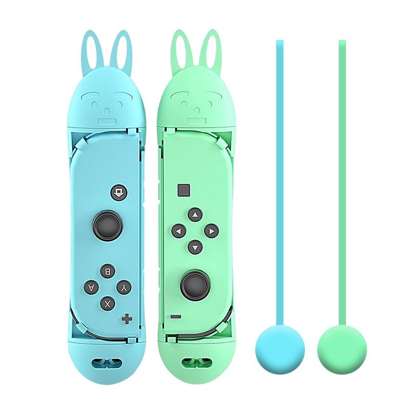 Jump Rope Controller for Nintendo Switch Joy Con - Red Blue 14