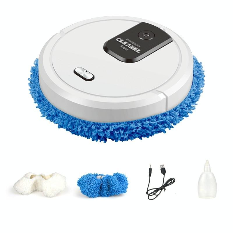 Smart Mopping Robot with Humidifier & Aroma Diffuser - Red 12