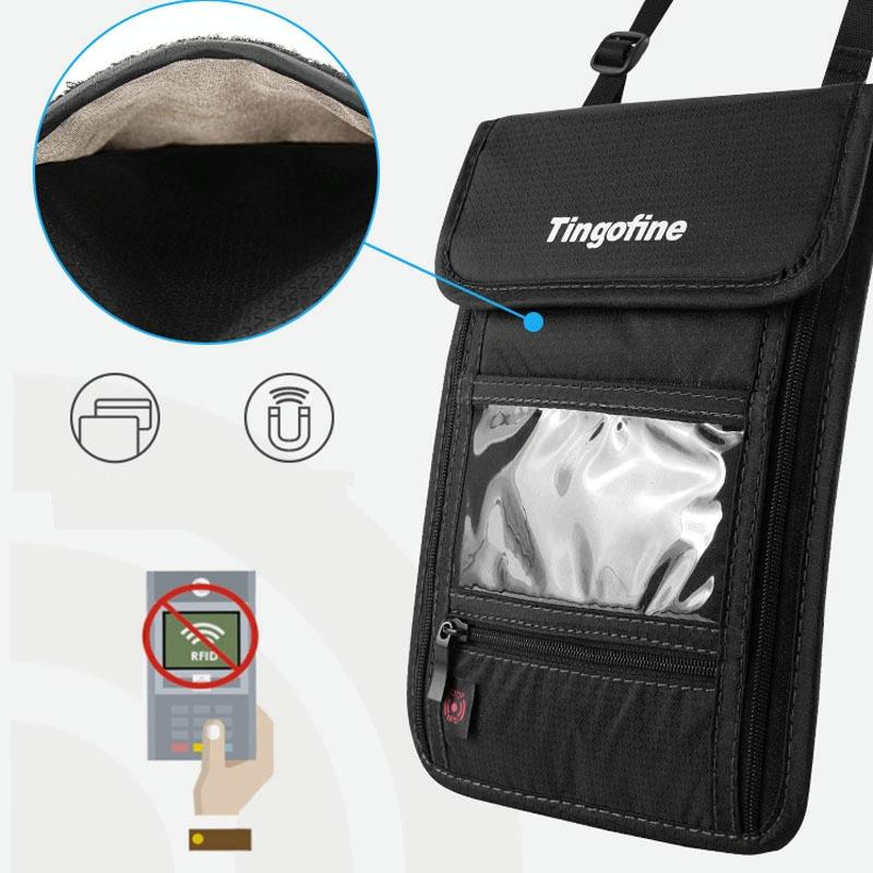 Travel Document Bag with Rfid Blocking - 21x16cm - Red 4