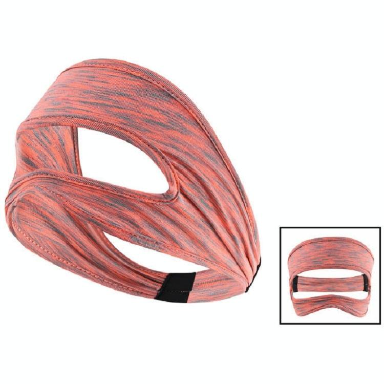 Gray Breathable Vr Eye Mask - Lightweight - Orange Gray 8
