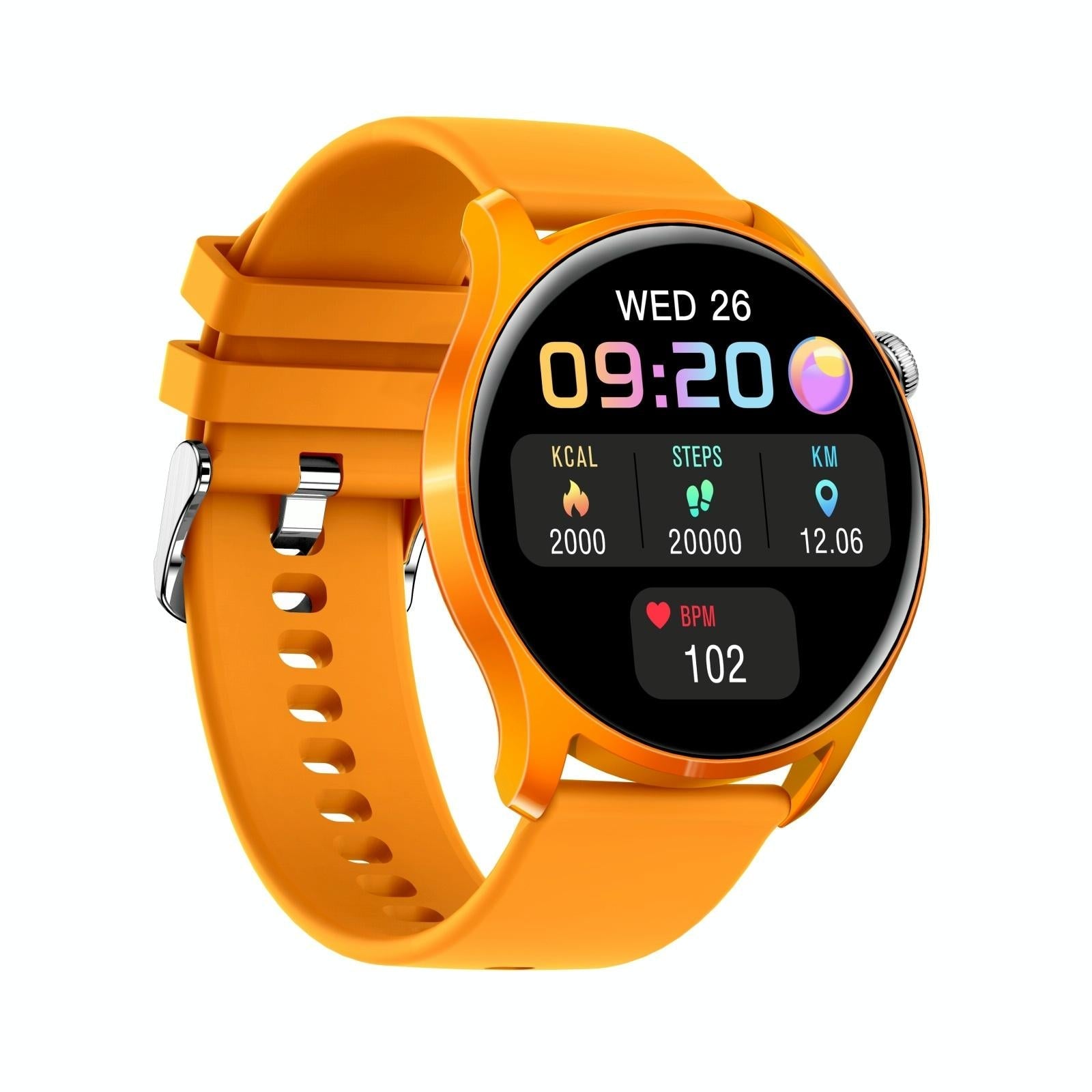 Smart Wristband With Sleep And Heart Monitoring - Pink 3
