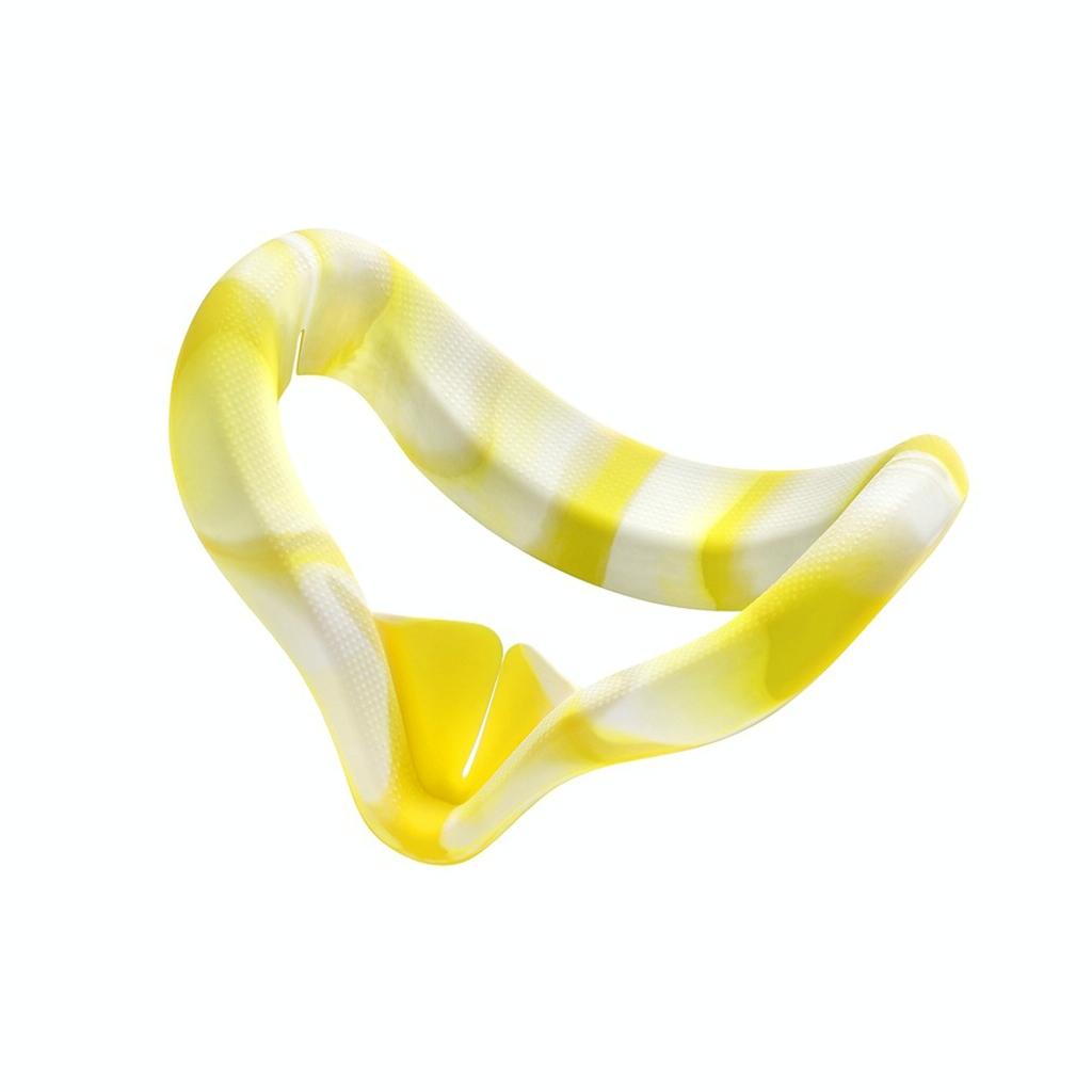 Silicone Vr Eye Cover for Oculus Quest 2 - Anti-sweat - White Yellow 11