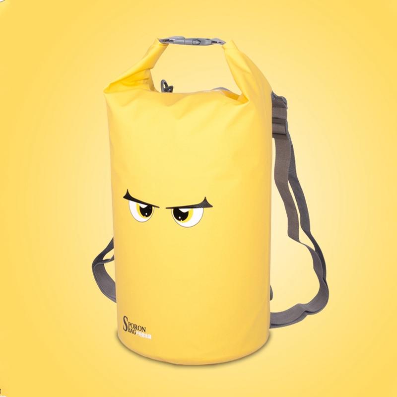 Waterproof Beach Bag For Outdoor Activities Pvc Mesh Cloth Storage Bucket For Swimming Rafting And Seaside Fun - Grey 13