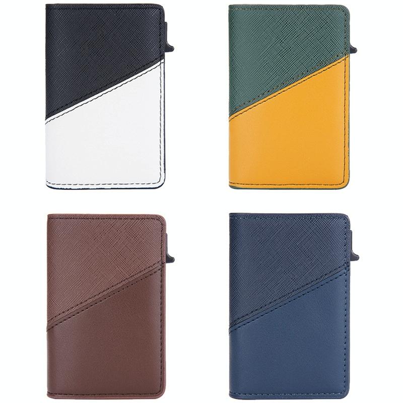 Anti-theft Rfid Leather Wallet - Secure Design - Coffee 4