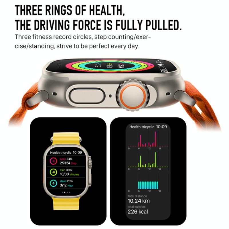 1.5 Inch Silicone Band Smart Watch Bluetooth Call / Heart Rate / Blood Pressure / Blood Oxygen - White 5