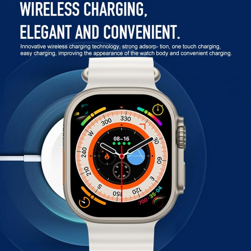 1.5 Inch Silicone Band Smart Watch Bluetooth Call / Heart Rate / Blood Pressure / Blood Oxygen - White 10