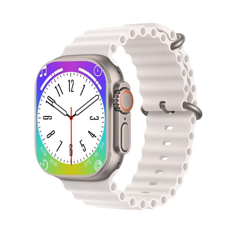 1.5 Inch Silicone Band Smart Watch Bluetooth Call / Heart Rate / Blood Pressure / Blood Oxygen - White 11