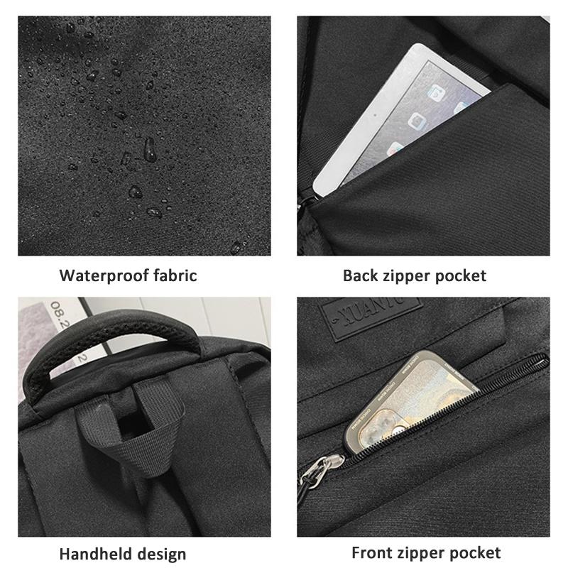 Simple Oxford Cloth Travel Backpack For Students 45 X 31 X 18Cm - Royal Blue 8