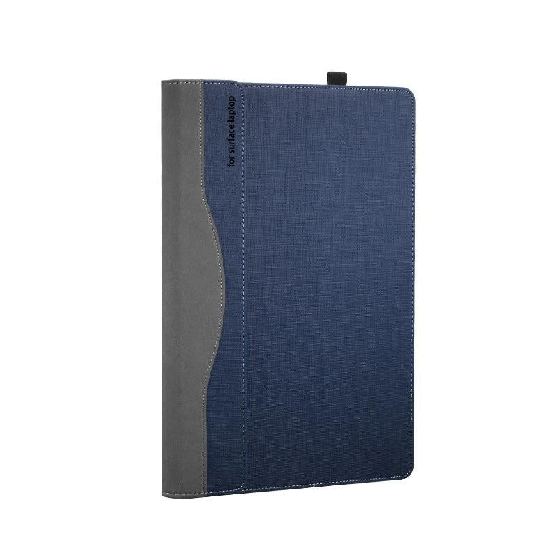 Versatile 13.5 Leather Laptop Sleeve for Microsoft Surface - Multi-functional - Business Brown 14