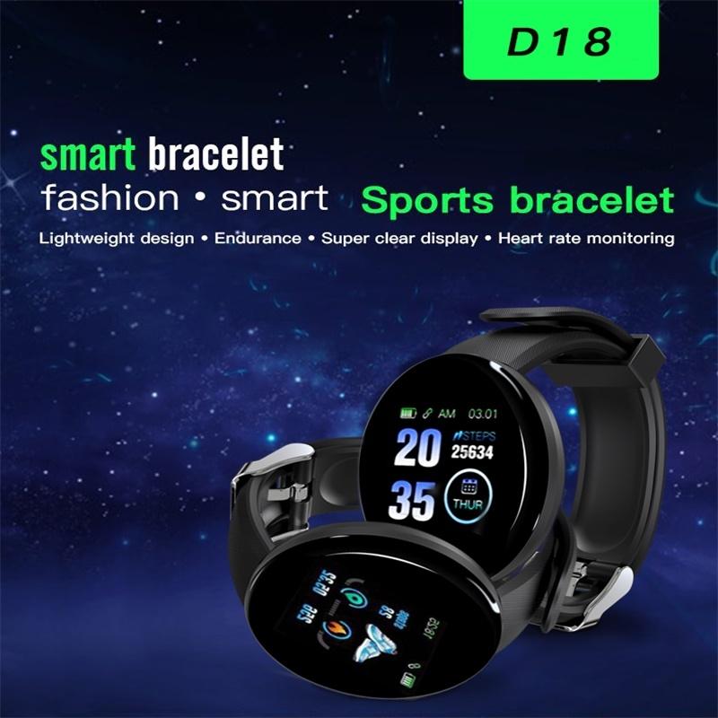 Smart Watch With Call Reminder And Health Monitoring - Waterproof - Red 3