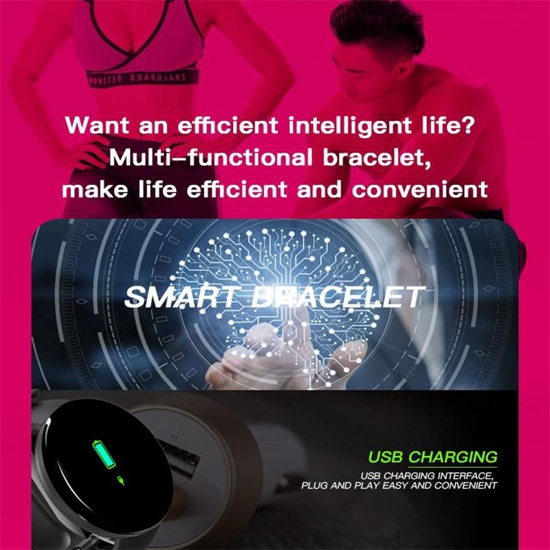 Smart Watch With Call Reminder And Health Monitoring - Waterproof - Red 14