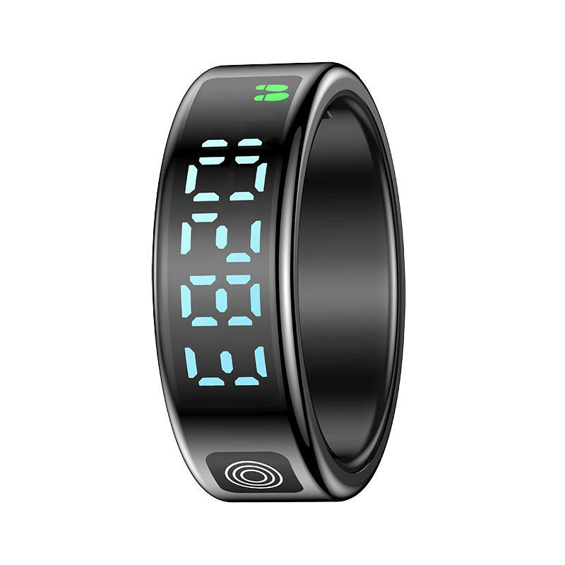 Smart Ring Gesture Control Health Monitoring Multiple Sports Size 11 - Silver 12