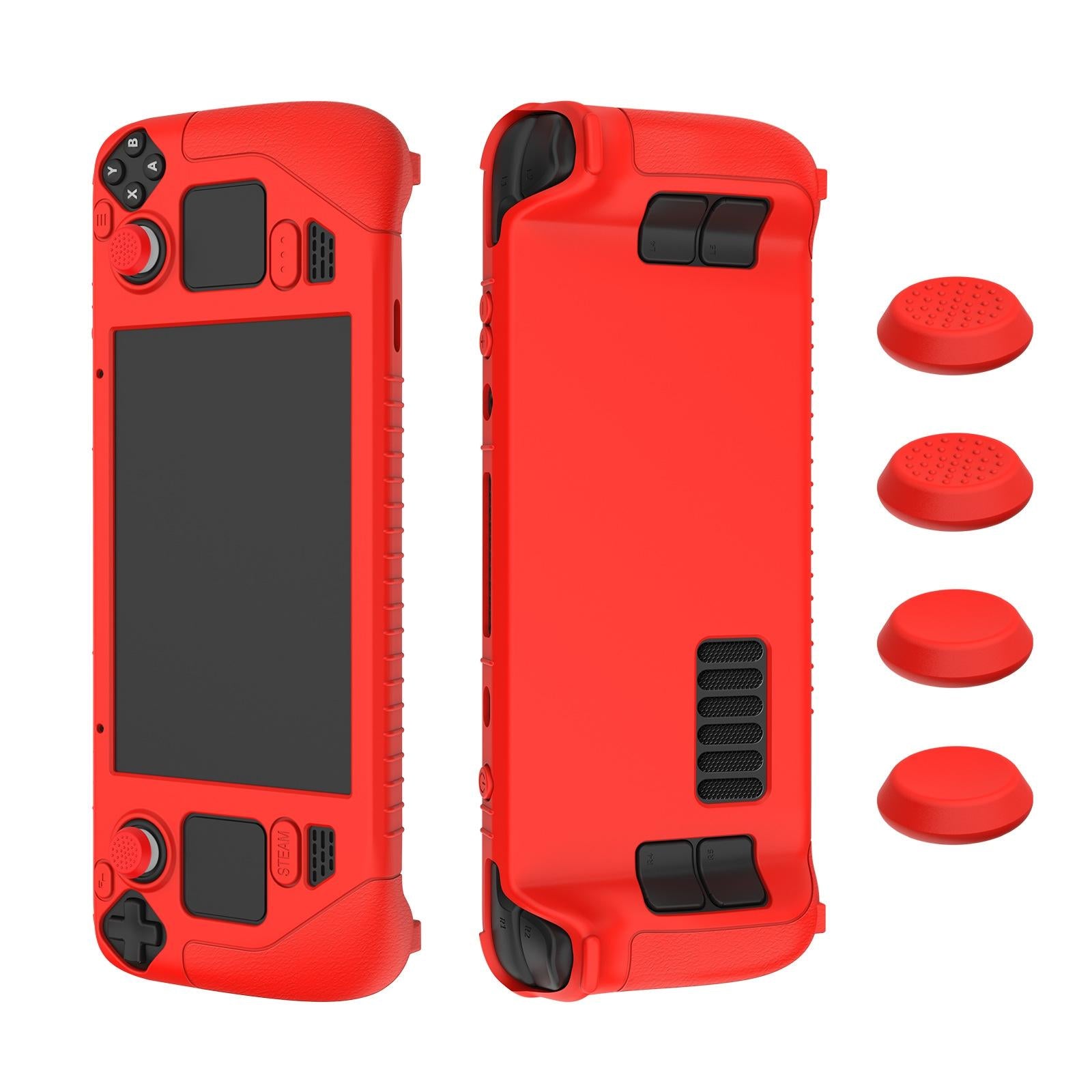 Silicone Game Controller Cover with 4 Key Caps - Protective - Luminous Blue 3